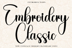 Embroidery Classic Product Image 1