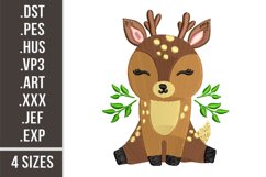 Baby Deer | Embroidery Design Product Image 1