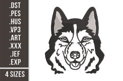 Husky Dog | Dog Breed Embroidery Product Image 1