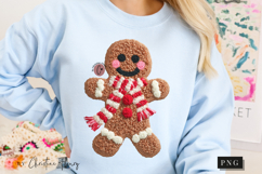 Gingerbread Man Latch Hook Crochet PNG Product Image 8