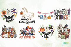 Embroidery Halloween Clipart Sublimation Product Image 6