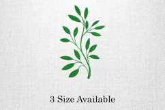 Elegant Green Branch Three Size Embroidery Design Product Image 1