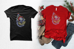 Elegant Floral Vine Embroidery Design Product Image 2