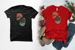 Abstract Floral Leaf Embroidery Design Product Image 2