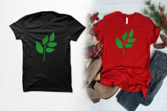 Green Leaf Branch Three Size Embroidery Design Product Image 2