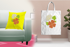 Colorful Clover Leaf Embroidery Design Product Image 3