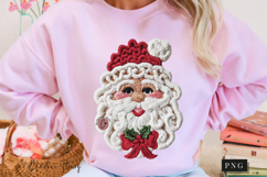 Latch Hook Santa PNG Product Image 10