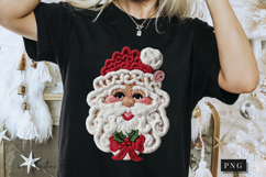 Latch Hook Santa PNG Product Image 6