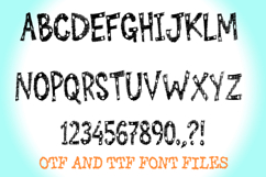 Embroidery Thread Worn Fabric Alphabet Lettering ABC Text Product Image 2