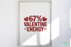 Embroidery Valentine PNG Sublimation Product Image 3