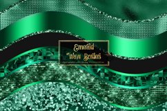 Emerald Wave Borders Product Image 1