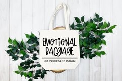 Emotional Baggage SVG Bundle | 10 Funny Tote Bag Cut Files Product Image 8