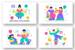 10 Emotional Intelligence Illustration Product Image 3