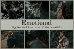 Emotional Lightroom Presets Mobile Photoshop Actions LUTs Product Image 1