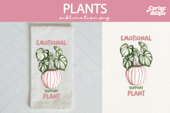 Emotional Support Plant Sublimation