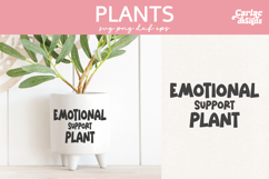 Emotional Support Plant SVG
