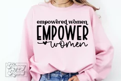 Empowered Women Empower Women SVG - Positive Quote Self Love Product Image 1