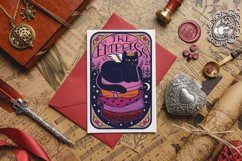 empress tarot card with vintage decorations