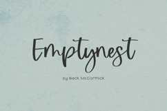 Emptynest Script Product Image 1