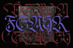 EMXAGE ALDSYB Blackletter Font Product Image 5