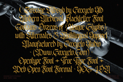 EMXAGE ALDSYB Blackletter Font Product Image 9
