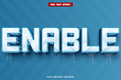 Enable 3D editable text effect Product Image 1