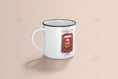 Hot Chocolate Season Sublimation Quote Design PNG Product Image 3