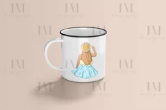 Summer 'summer vibes' Fashion Girl Illustration Product Image 2