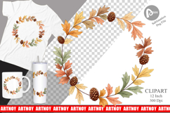Enchanted Autumn Forest Clipart Product Image 1