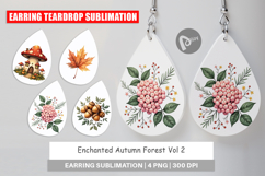 Earring Enchanted Autumn Forest Product Image 1