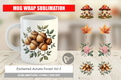 Mug Wrap Enchanted Autumn Forest Product Image 1