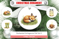 Ornament Enchanted Fall Cottagecore Product Image 1
