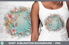 GorgeousEnchanted Flowers 3D Shirt design.