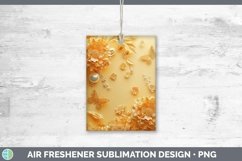 GorgeousEnchanted Flowers 3D Air Freshener design.