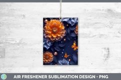 GorgeousEnchanted Flowers 3D Air Freshener design.