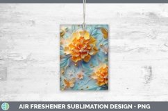 GorgeousEnchanted Flowers 3D Air Freshener design.