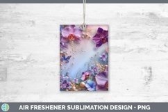GorgeousEnchanted Flowers 3D Air Freshener design.