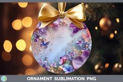 GorgeousEnchanted Flowers 3D Ornament design.