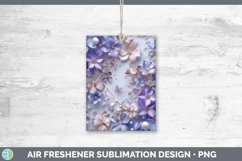 GorgeousEnchanted Flowers 3D Air Freshener design.