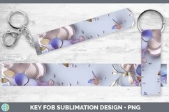 GorgeousEnchanted Flowers 3D Key Fob design.