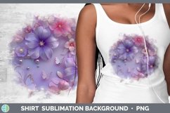GorgeousEnchanted Flowers 3D Shirt design.
