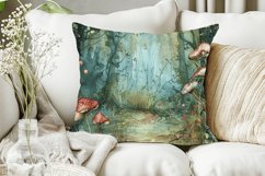 Enchanted Forest Watercolor Digital Paper Bundle Product Image 2