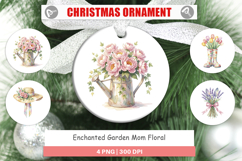 Enchanted Garden Mom Floral Ornament Product Image 1