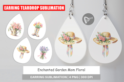 Enchanted Garden Mom Floral Earring Product Image 1