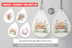 Enchanted Garden Mom Floral Earring Product Image 1