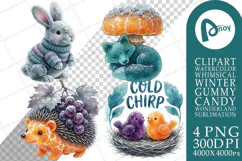 Gelatin Forest Animals Sublimation Product Image 1