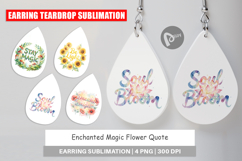 Enchanted Magic Flower Earring Product Image 1