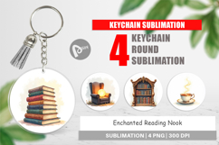 Enchanted Reading Nook Keychain Product Image 1