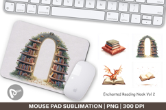 Enchanted Reading Nook Mouse Pad Product Image 1