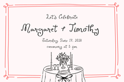 Enchanted Weddings Handwritten Script Font Wedding Font Product Image 8